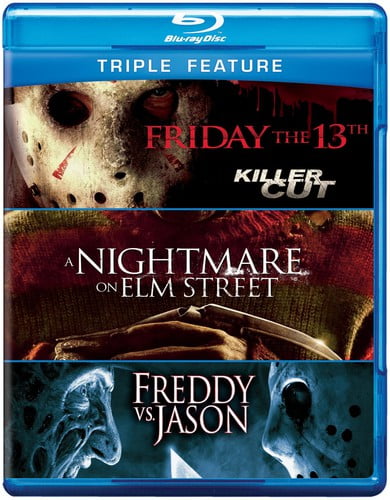 Friday the 13th / Nightmare on Elm St / Freddy Vs (Triple-Feature) [Blu-ray]