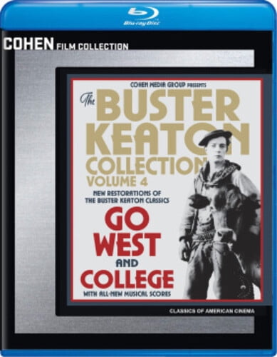 The Buster Keaton Collection - Volume 4 (Go West / College) [Blu-ray]