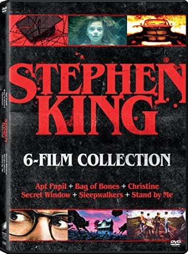 Apt Pupil / Secret Window / Bag of Bones (Mini-Series) / Christine (1983) / Sleepwalkers (1992) / Stand by Me - Set