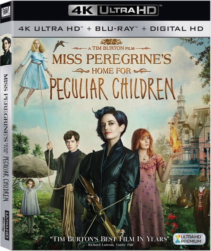 Miss Peregrine's Home for Peculiar Children (4K UHD + Blu-ray + Digital HD)