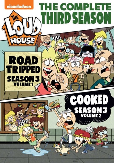The Loud House: The Complete Third Season (Includes: Loud House: Cooked - Season 3, Volume 2, The, Loud House: Road Tripped – Season 3, Volume 1, The) [DVD]