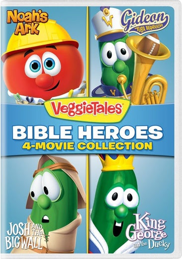 VeggieTales: Bible Heroes - 4-Movie Collection (Noah's Ark / Gideon Tuba Warrior / Josh and the Big Wall / King George and the Ducky)