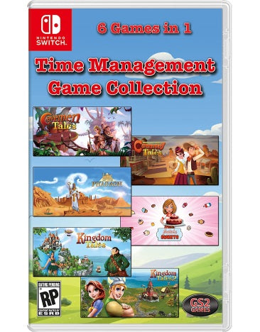 6 In 1 Time Management Game Collection - Nintendo Switch