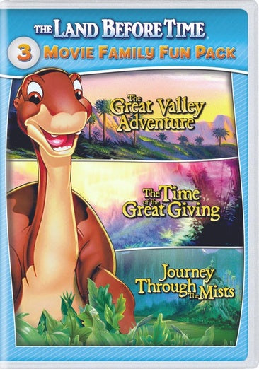 The Land Before Time II-IV 3-Movie Family Fun Pack (The Great Valley Adventure / The Time of the Great Giving / Journey Through the Mists)