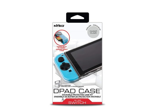 Nyko Dpad Case – Dockable Protective Case with Dpad Cover for Nintendo Switch