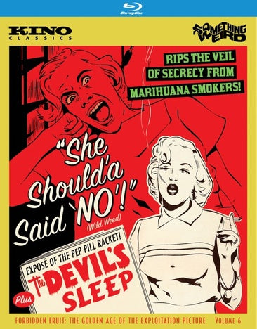 She Shoulda Said "No"! / The Devil's Sleep (Forbidden Fruit, Volume 6) [Blu-ray]
