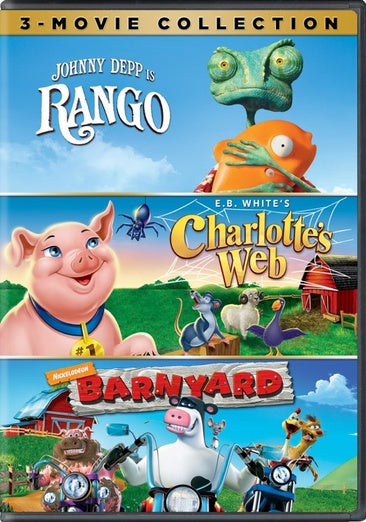Rango / Charlotte's Web / Barnyard