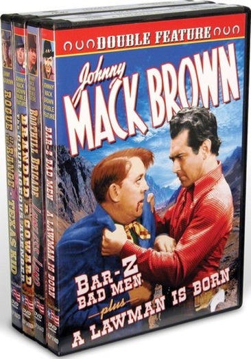 Brown, Johnny Mack Volume 1: Bar-Z Bad Men / A Lawman Is Born / Boothill Brigade / Lawless Land / Branded A Coward / Courageous Avenger / Rogue of The Range / Texas Kid (4-DVD)