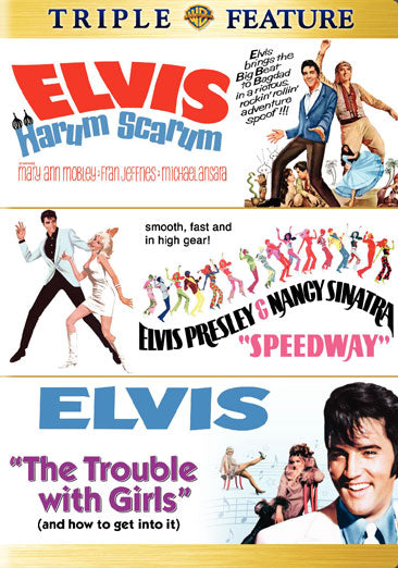 Elvis Triple Feature: Harum Scarum/Speedway/The Trouble With Girls