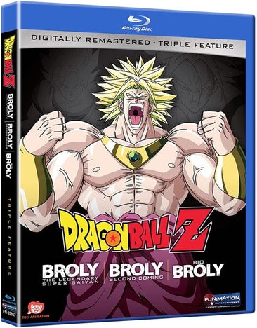 Dragon Ball Z: Broly Triple Feature (Broly/Broly Second Coming/Bio-Broly) [Blu-ray]