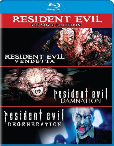 Resident Evil: Damnation / Resident Evil: Degeneration / Resident Evil: Vendetta - Set [Blu-ray]
