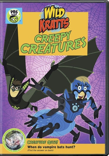 Wild Kratts: Creepy Creatures! DVD