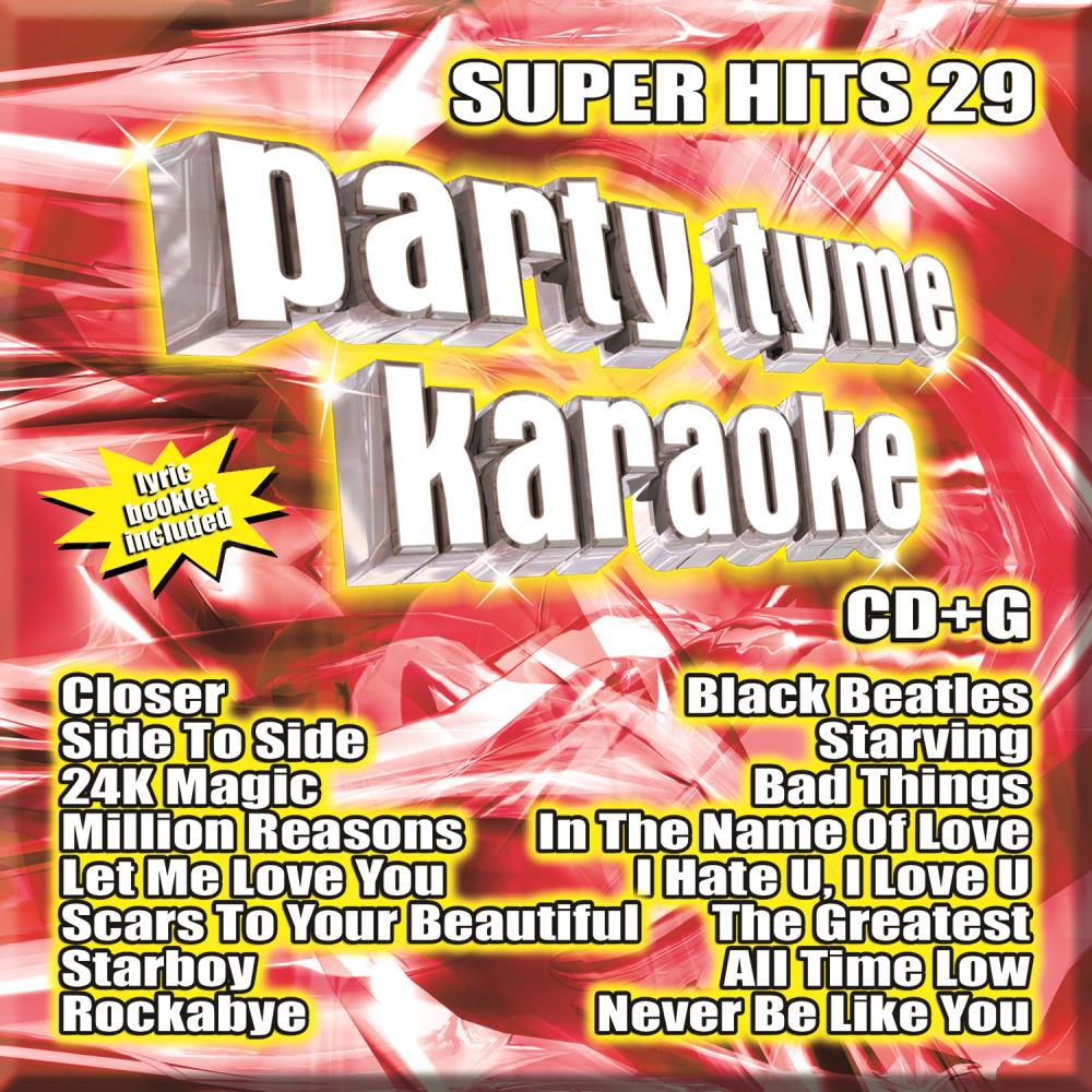 Party Tyme Karaoke - Super Hits 29 [16-song CD+G]