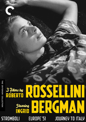 3 Films By Roberto Rossellini Starring Ingrid Bergman (Criterion Collection)