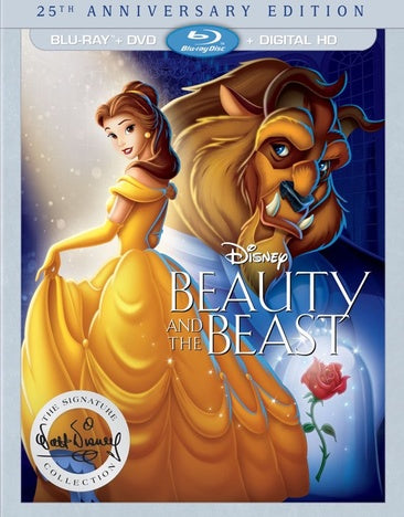Beauty and the Beast: 25th Anniversary Edition - (BD+DVD+DIGITAL HD) [Blu-ray]