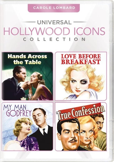 Universal Hollywood Icons Collection: Carole Lombard (Hands Across the Table / Love Before Breakfast / My Man Godfrey / True Confessions)