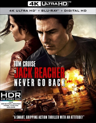 Jack Reacher: Never Go Back [Blu-ray]