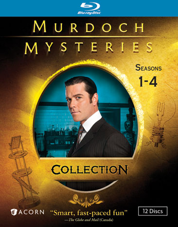 MURDOCH MYSTERIES COLLECTION: SEASONS 1-4 (BLU-RAY)