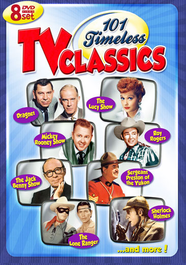 101 Timeless TV Classics - 8 DVD Set! Over 40 Hours!