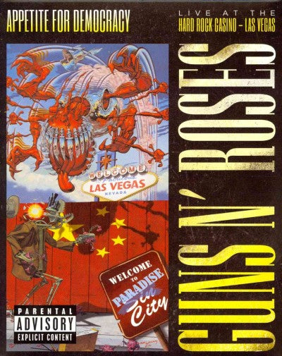 Appetite For Democracy 3D: Live at the Hard Rock Casino- Las Vegas [Blu-Ray / 2CD / T-Shirt Bundle]