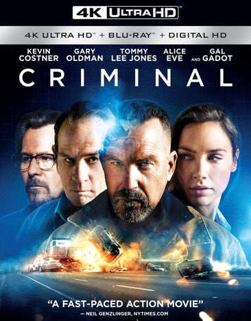 Criminal [4K Ultra HD + Blu-ray + Digital HD]