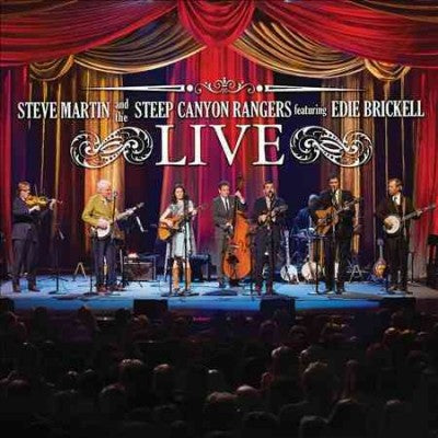 Steve Martin and the Steep Canyon Rangers featuring Edie Brickell Live [CD+DVD]