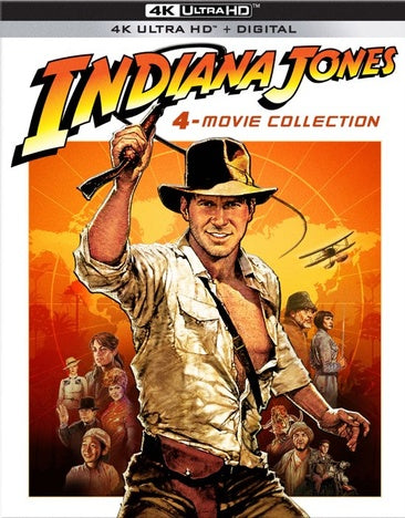 Indiana Jones 4-Movie Collection (4K UHD + Digital) [Blu-ray]