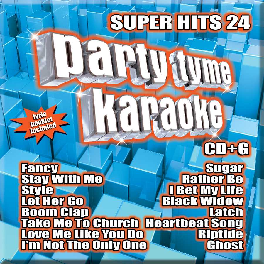 Party Tyme Karaoke - Super Hits 24 [16-song CD+G]