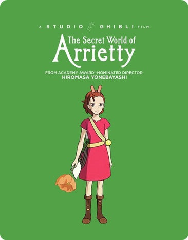 The Secret World of Arrietty - Limited Edition Steelbook [Blu ray + DVD] [Blu-ray]