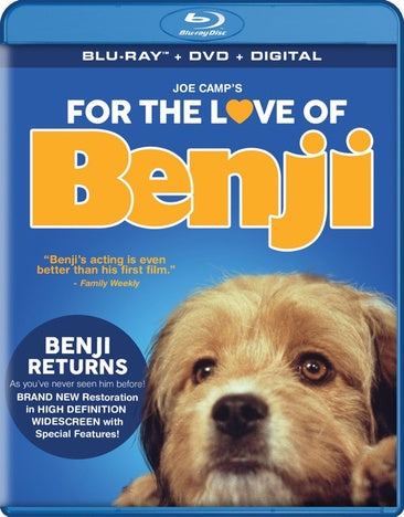 For The Love Of Benji - BD + DVD + Digital [Blu-ray]