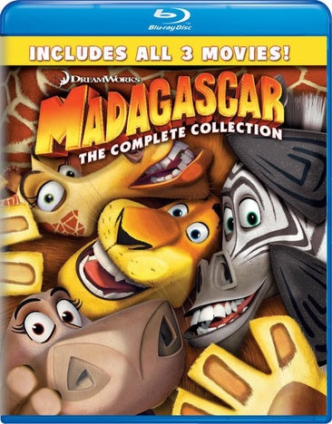 Madagascar: Complete Collection 1-3 [Blu-ray]