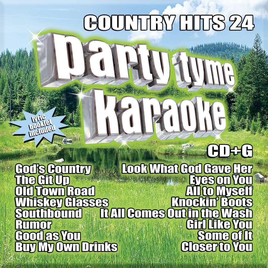 Country Hits 24 [16-song CD+G]