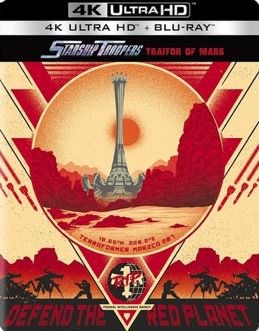 Starship Troopers: Traitor of Mars 4K Steelbook [Blu-ray]