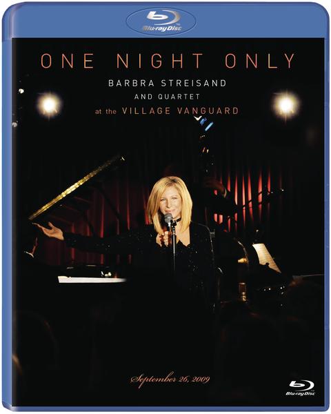 One Night Only: Barbra Streisand and Quartet at the Village Vanguard - September 26, 2009 [Blu-ray]