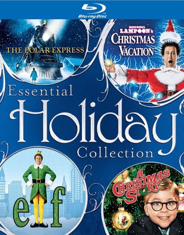 Essential Holiday Collection (The Polar Express / National Lampoon's Christmas Vacation / Elf / A Christmas Story) [Blu-ray]