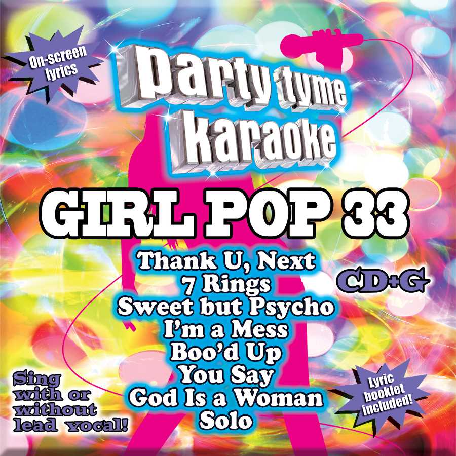 Girl Pop 33 [8+8-song CD+G]