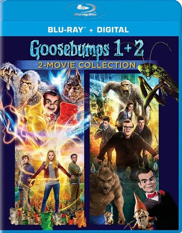 Goosebumps: 2-Movie Collection (Goosebumps / Goosebumps 2) [Blu-ray + Digital HD]