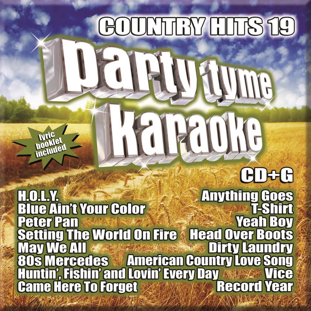 Party Tyme Karaoke - Country Hits 19 [16-song CD+G]