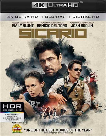 Sicario [4K ULTRA HD + Blu-ray + Digital HD]
