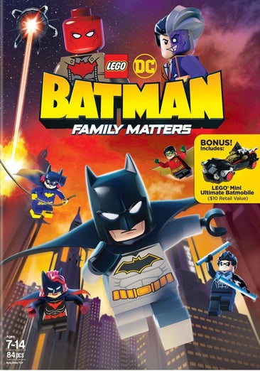 LEGO DC: Batman: Family Matters w/ LEGO Batmobile Premium (DVD)