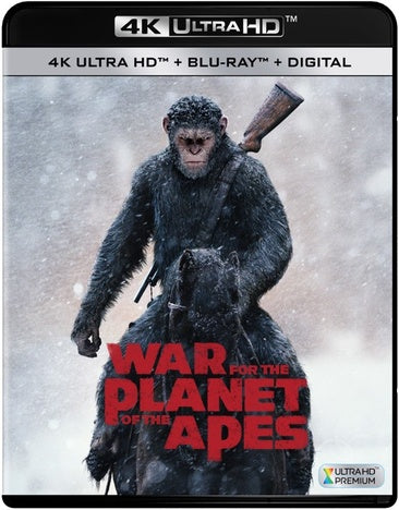 War For The Planet Of The Apes [Blu-ray]
