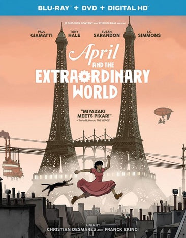 April and the Extraordinary World (Blu-ray + DVD + Digital HD)