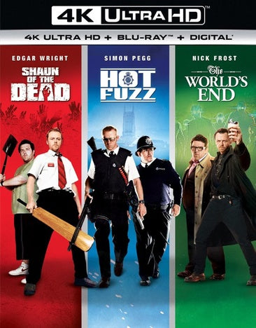 The World's End / Hot Fuzz / Shaun of the Dead Trilogy [Blu-ray]