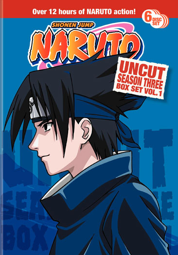 Naruto Uncut Box Set Season 3 Vol.1