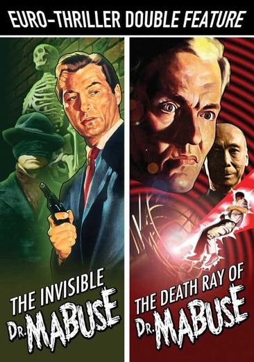 Euro-Thriller Double Feature: The Invisible Dr. Mabuse / The Death Ray Mirror of Dr. Mabuse