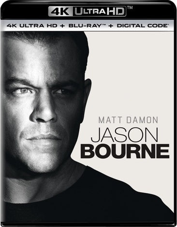 Jason Bourne (4K Ultra HD + Blu-ray + Digital HD)