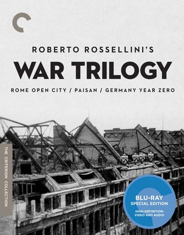 Roberto Rossellini's War Trilogy (Rome Open City, Paisan, Germany Year Zero) (The Criterion Collection) [Blu-ray]