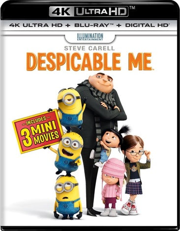 Despicable Me (4K Ultra HD + Blu-ray + Digital HD)