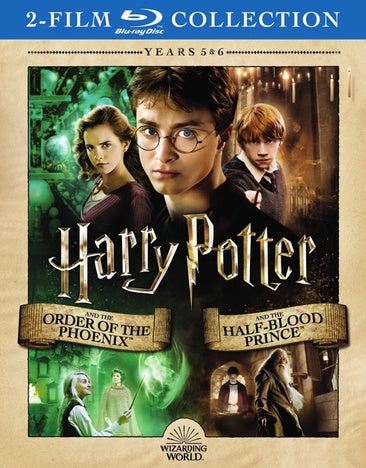 Harry Potter Double Feature: Harry Potter and the Order of the Phoenix / Harry Potter and the Half-Blood Prince [Blu-ray]