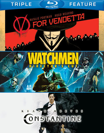 V for Vendetta / Watchmen / Constantine (Triple-Feature) [Blu-ray]